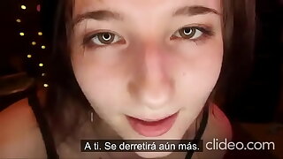Asmr Aftynrose maestra hace que te quede después de clases (Sub Español)